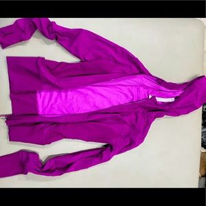 Lululemon Zip Up. Size 6. Purple and pinkish.